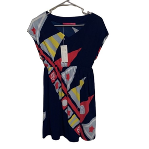 NWT Casual‎ Chic Pinkyotto Printed Dress. Size 4. Women's Ladies Fashion.